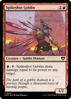 Magic: The Gathering - Spikeshot Goblin - Commander Masters