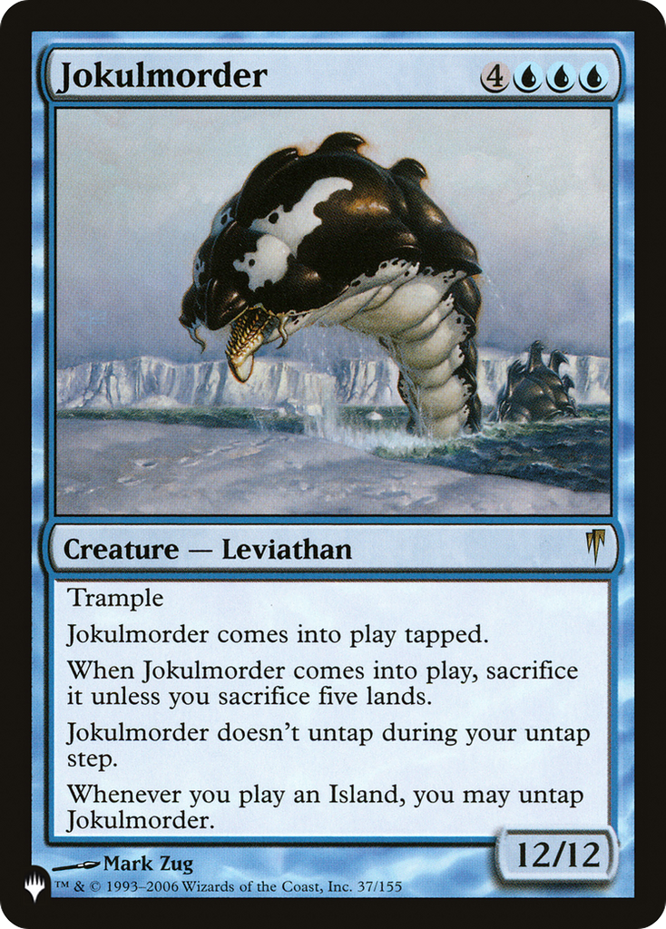 Magic: The Gathering - Jokulmorder - The List