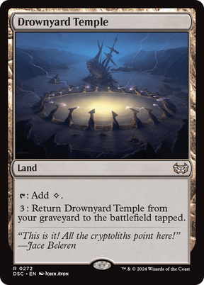 Magic: The Gathering - Drownyard Temple - Duskmourn: House of Horror Commander