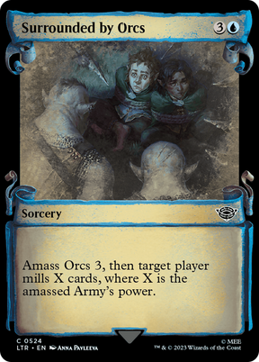 Magic: The Gathering - Surrounded by Orcs - The Lord of the Rings: Tales of Middle-earth