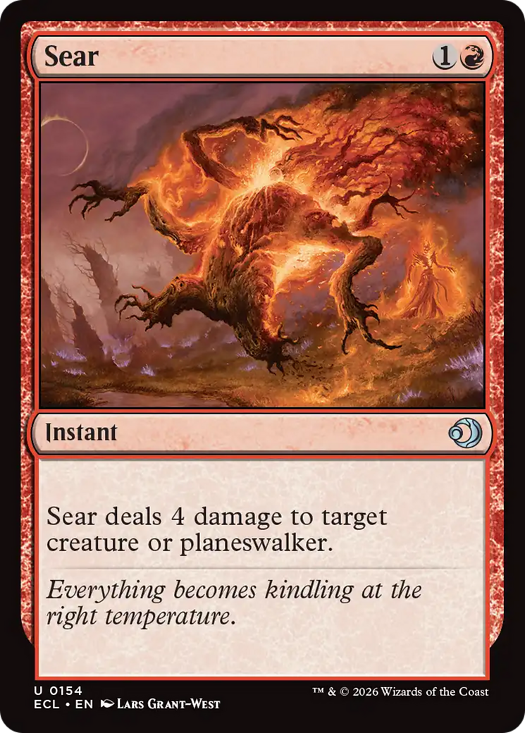 Magic: The Gathering - Sear Foil - Lorwyn Eclipsed