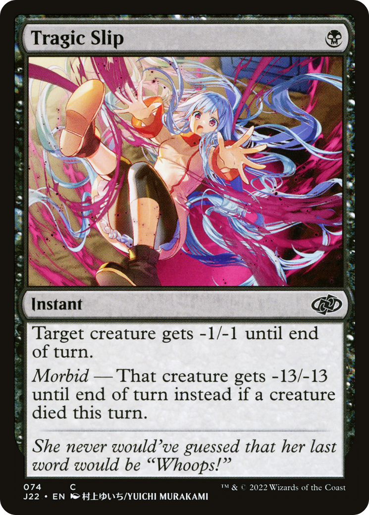 Magic: The Gathering - Tragic Slip - Jumpstart 2022