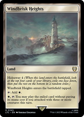 Magic: The Gathering - Windbrisk Heights - Tales of Middle-earth Commander