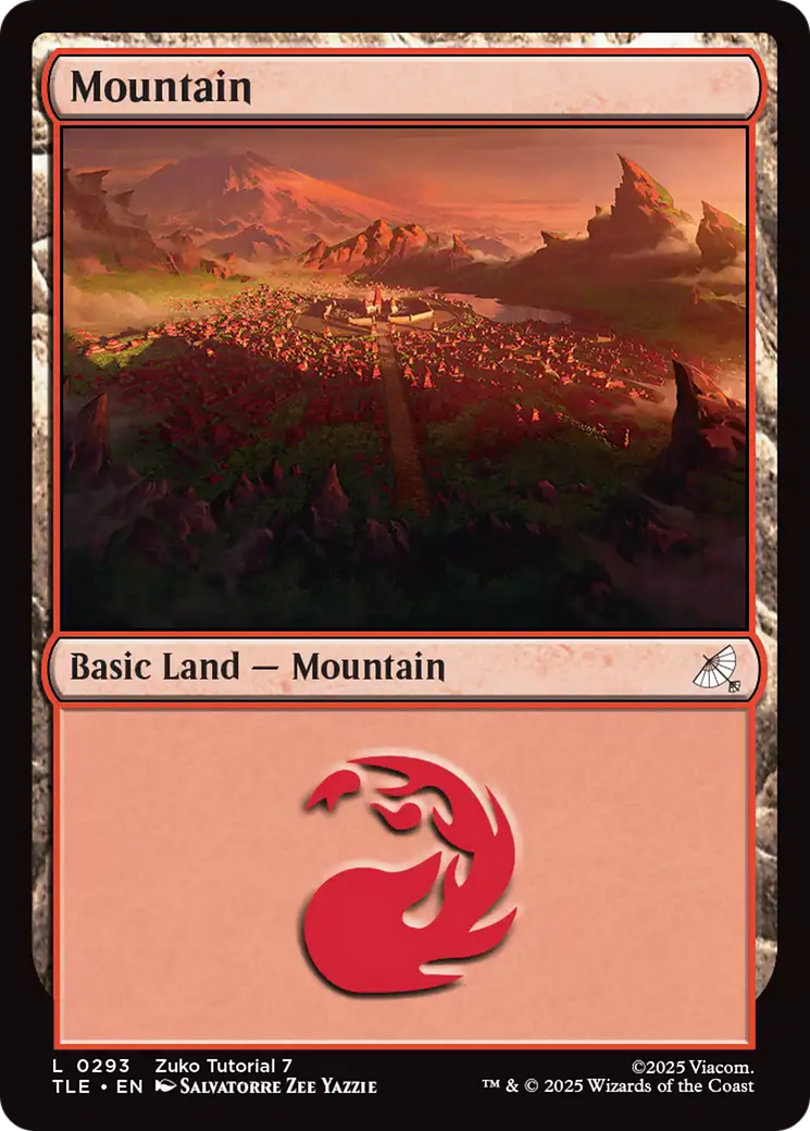 Magic: The Gathering - Mountain - Avatar: The Last Airbender Eternal