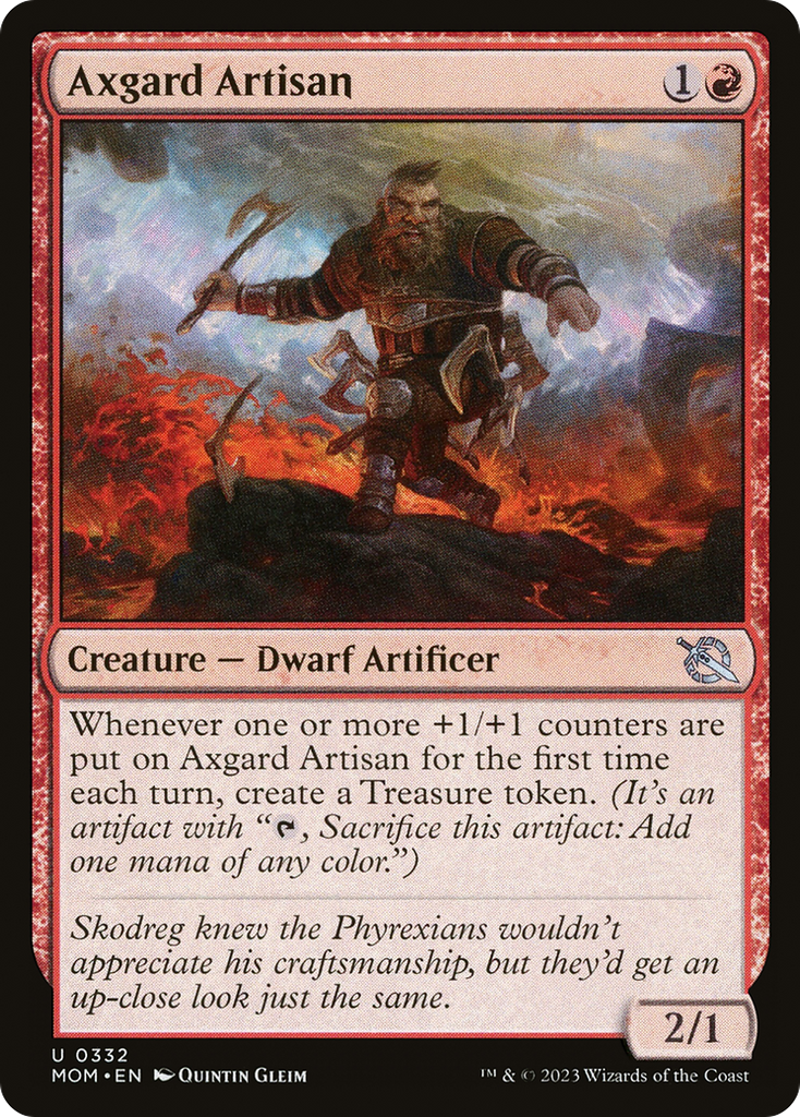 Magic: The Gathering - Axgard Artisan - March of the Machine