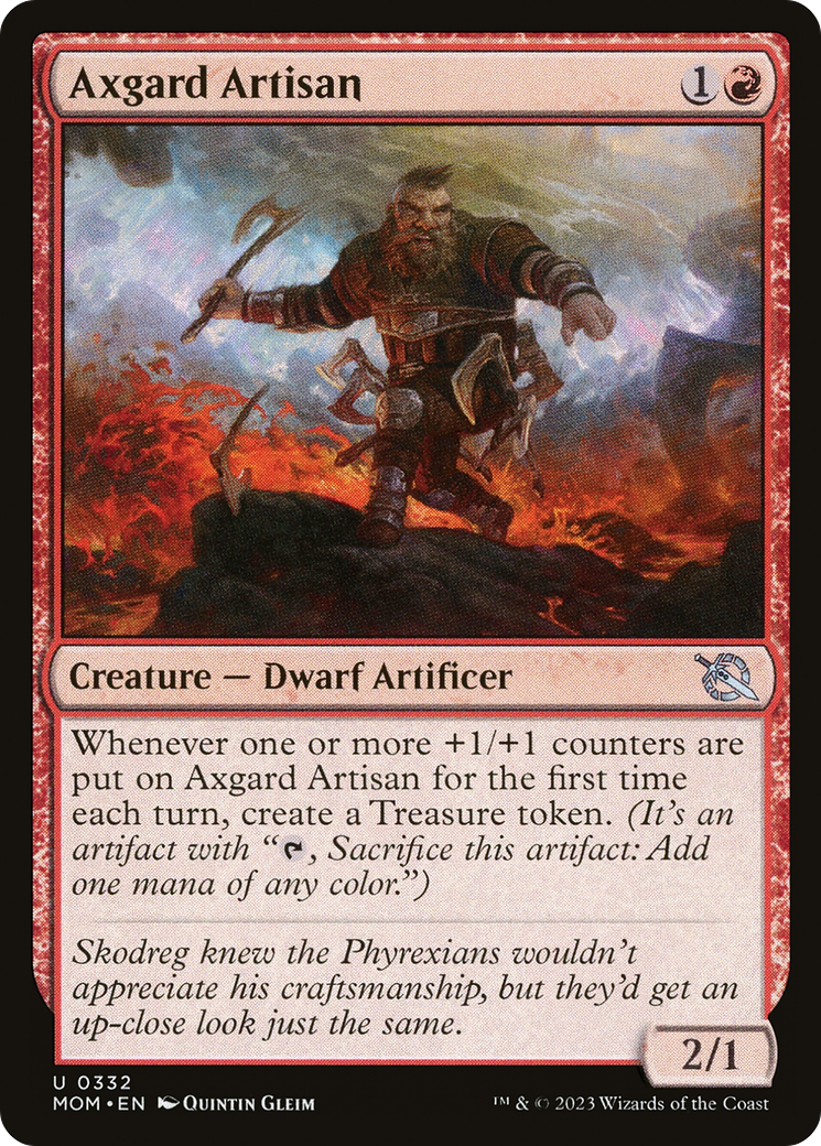 Magic: The Gathering - Axgard Artisan Foil - March of the Machine
