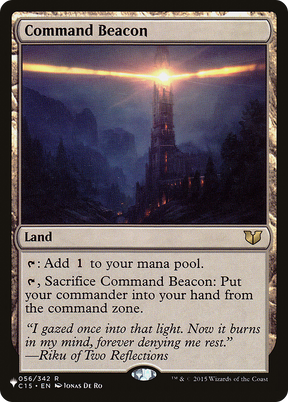 Magic: The Gathering - Command Beacon - The List