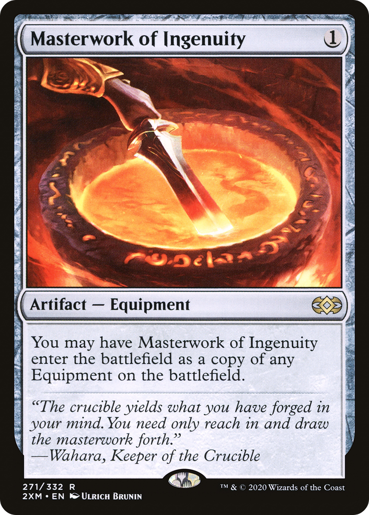 Magic: The Gathering - Masterwork of Ingenuity Foil - Double Masters