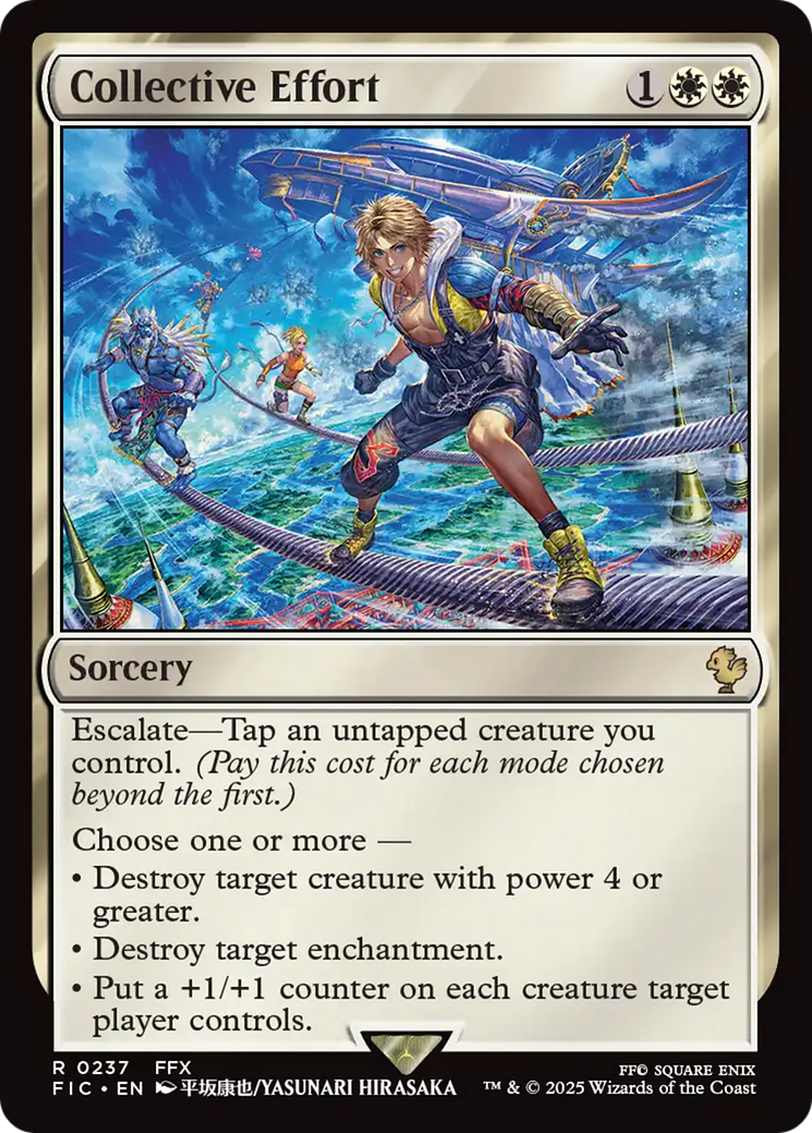 Magic: The Gathering - Collective Effort - Final Fantasy Commander
