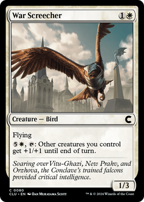 Magic: The Gathering - War Screecher - Ravnica: Clue Edition