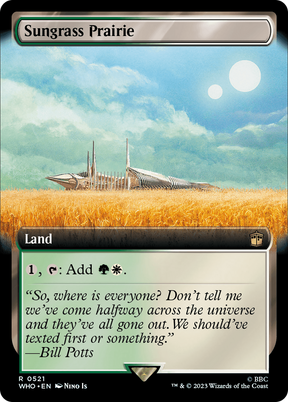 Magic: The Gathering - Sungrass Prairie - Doctor Who