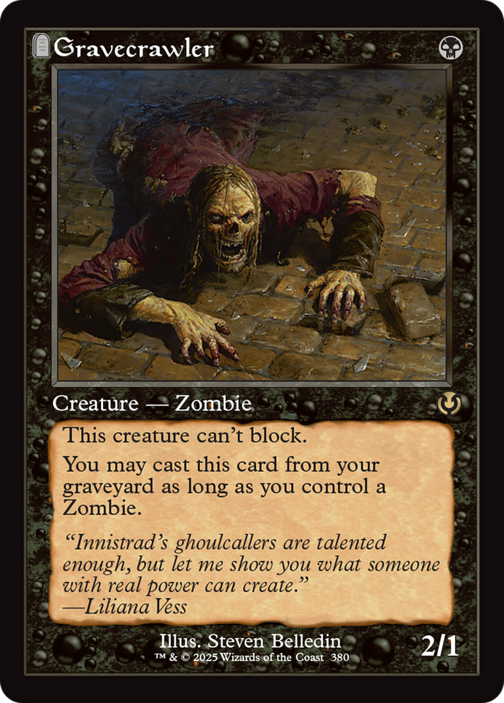 Magic: The Gathering - Gravecrawler - Innistrad Remastered