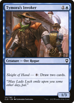 Magic: The Gathering - Tymora's Invoker - Commander Legends: Battle for Baldur's Gate