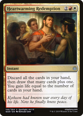 Magic: The Gathering - Heartwarming Redemption Foil - War of the Spark