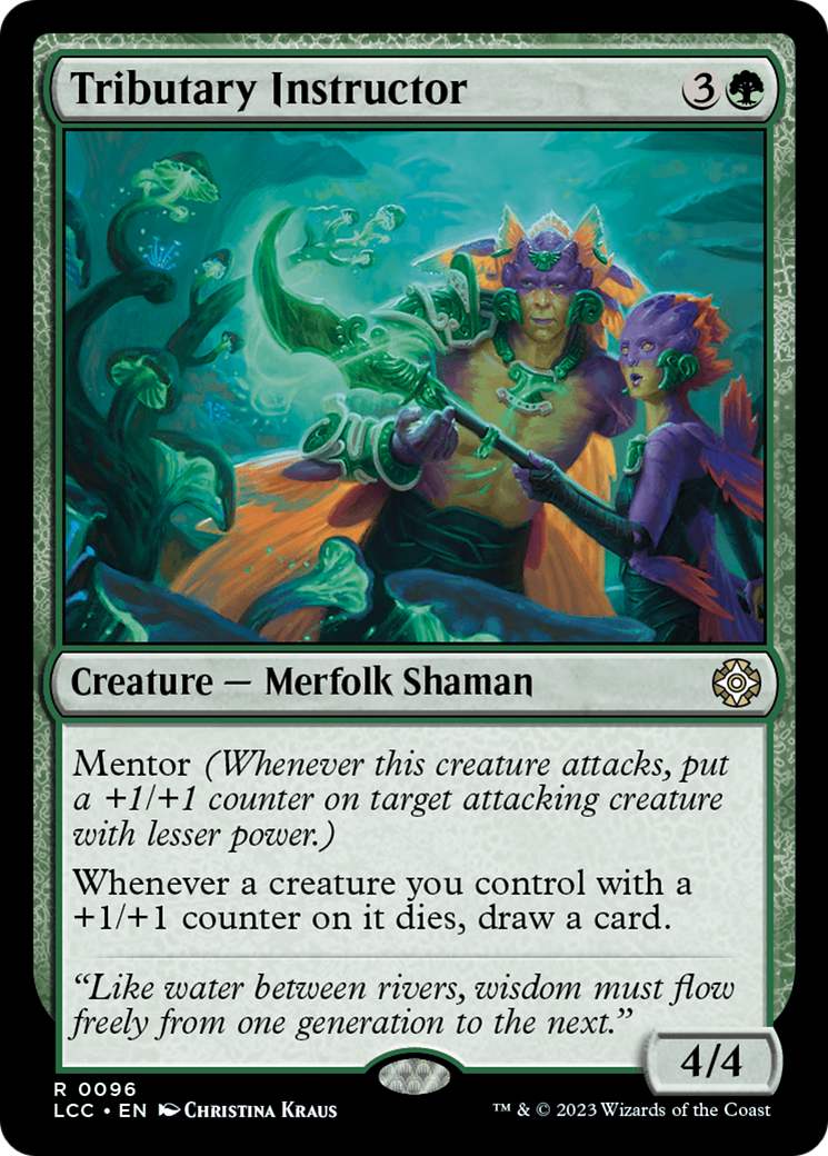 Magic: The Gathering - Tributary Instructor - The Lost Caverns of Ixalan Commander