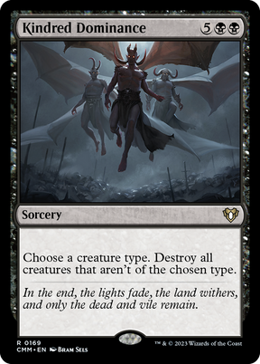 Magic: The Gathering - Kindred Dominance - Commander Masters