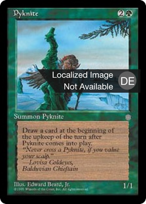 Magic: The Gathering - Pyknit - Ice Age