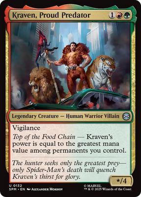 Magic: The Gathering - Kraven, Proud Predator - Marvel's Spider-Man