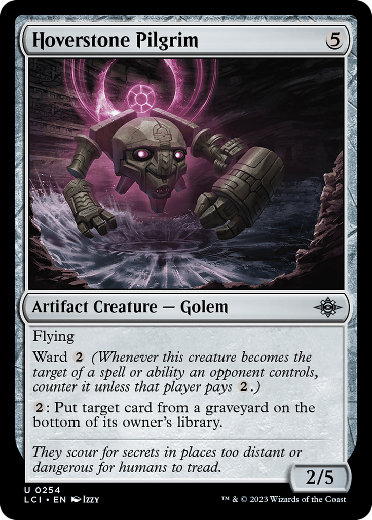 Magic: The Gathering - Hoverstone Pilgrim Foil - The Lost Caverns of Ixalan