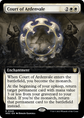 Magic: The Gathering - Court of Ardenvale - Wilds of Eldraine Commander