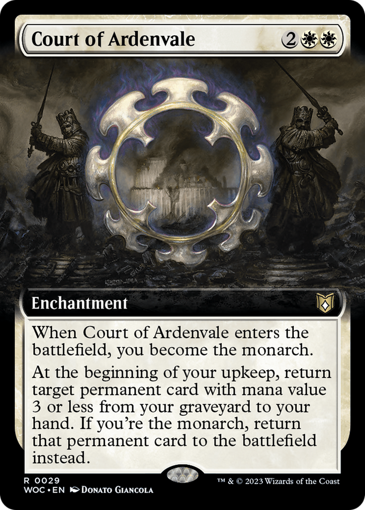 Magic: The Gathering - Court of Ardenvale - Wilds of Eldraine Commander