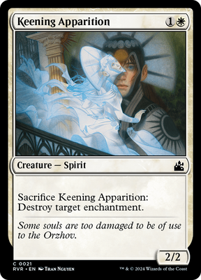 Magic: The Gathering - Keening Apparition Foil - Ravnica Remastered