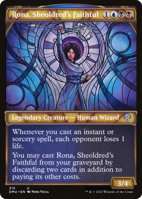 Magic: The Gathering - Rona, Sheoldred's Faithful Foil - Dominaria United