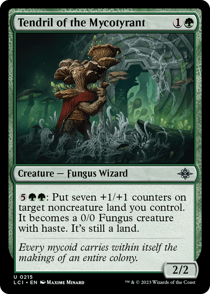 Magic: The Gathering - Tendril of the Mycotyrant - The Lost Caverns of Ixalan