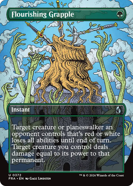Magic: The Gathering - Flourishing Grapple - Reality Fracture