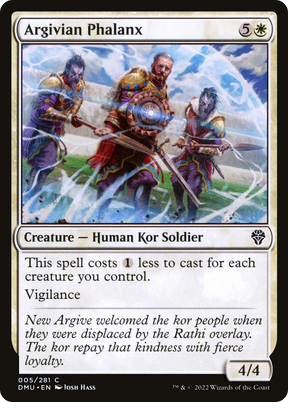 Magic: The Gathering - Argivian Phalanx - Dominaria United
