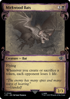 Magic: The Gathering - Mirkwood Bats - The Lord of the Rings: Tales of Middle-earth
