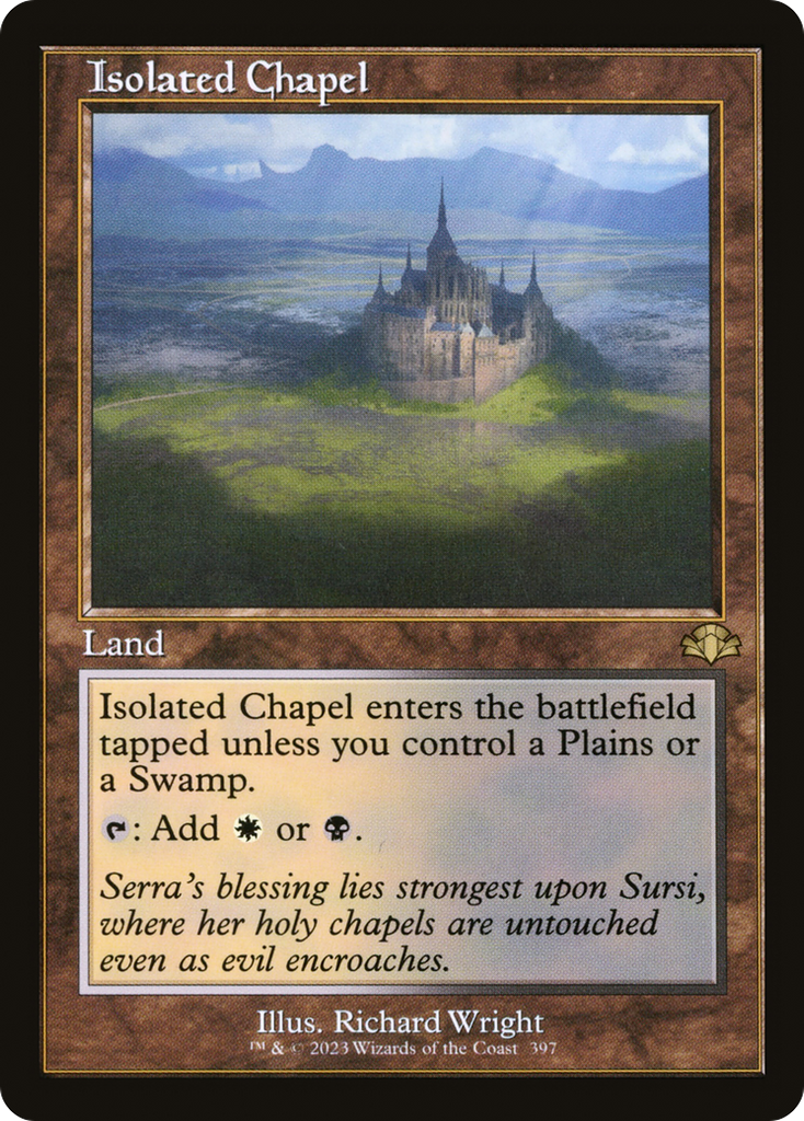 Magic: The Gathering - Isolated Chapel - Dominaria Remastered