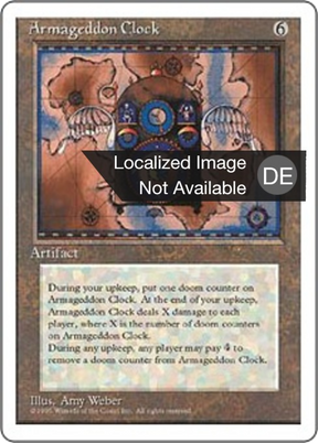 Magic: The Gathering - Armageddonuhr - Fourth Edition