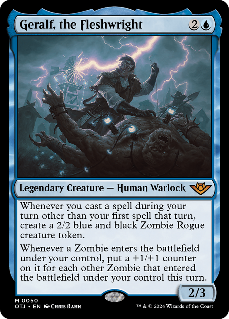 Magic: The Gathering - Geralf, the Fleshwright - Outlaws of Thunder Junction