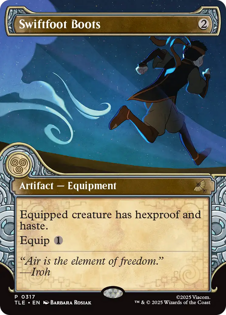 Magic: The Gathering - Swiftfoot Boots - Avatar: The Last Airbender Eternal