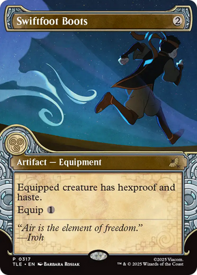 Magic: The Gathering - Swiftfoot Boots - Avatar: The Last Airbender Eternal