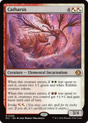 Magic: The Gathering - Catharsis Foil - Lorwyn Eclipsed
