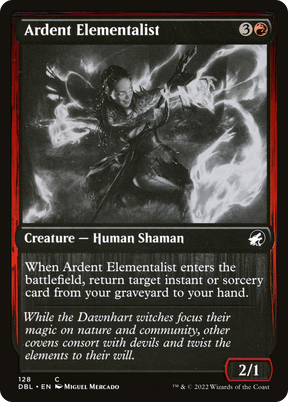 Magic: The Gathering - Ardent Elementalist - Innistrad: Double Feature