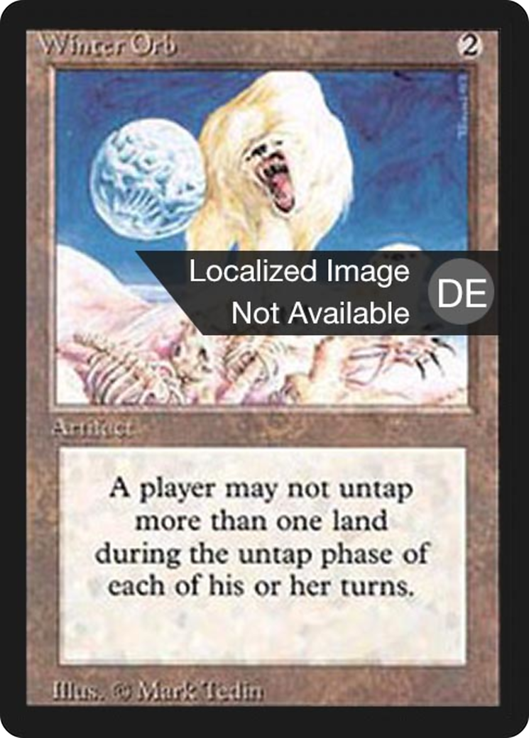 Magic: The Gathering - Frostbringer - Foreign Black Border
