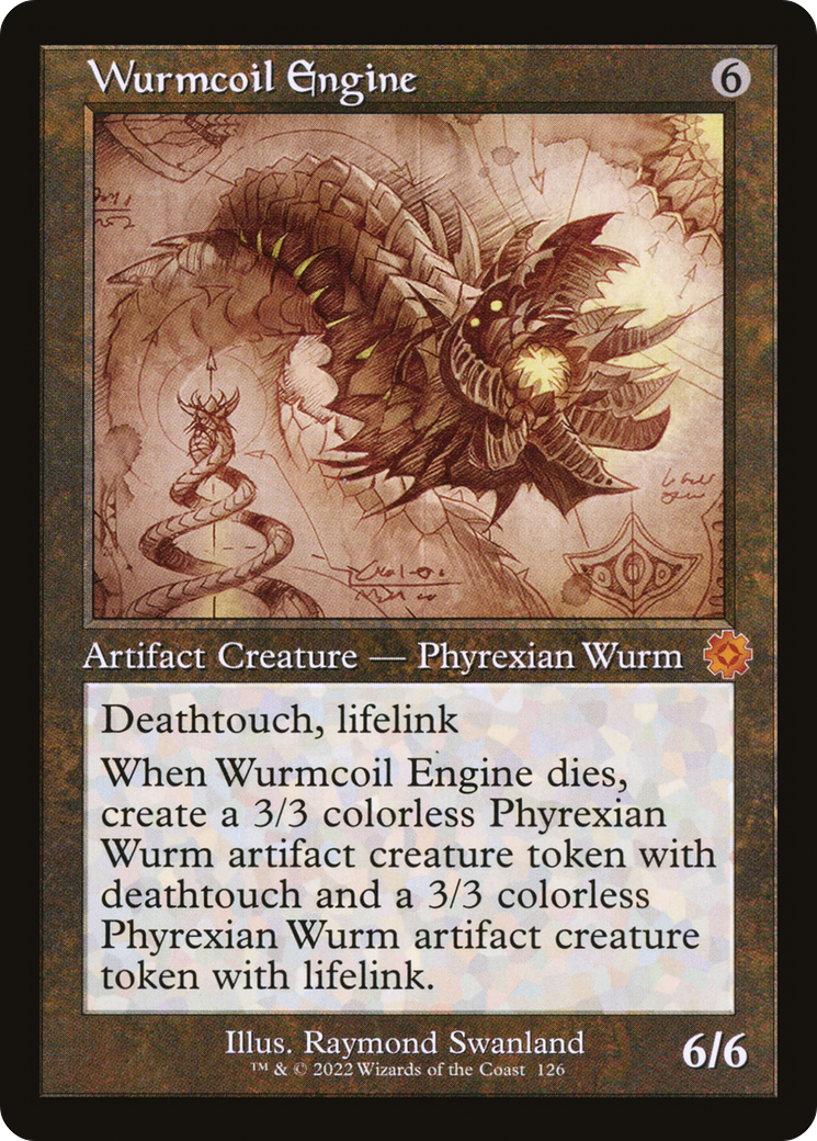 Magic: The Gathering - Wurmcoil Engine - The Brothers' War Retro Artifacts