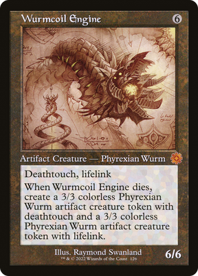 Magic: The Gathering - Wurmcoil Engine - The Brothers' War Retro Artifacts