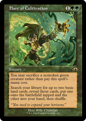 Magic: The Gathering - Flare of Cultivation Foil - Modern Horizons 3