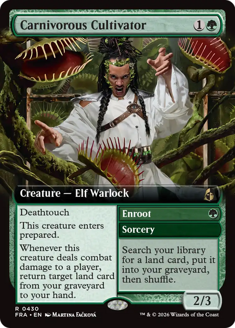Magic: The Gathering - Carnivorous Cultivator // Enroot - Reality Fracture