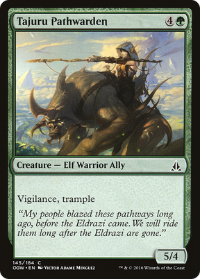 Magic: The Gathering - Tajuru Pathwarden Foil - Oath of the Gatewatch