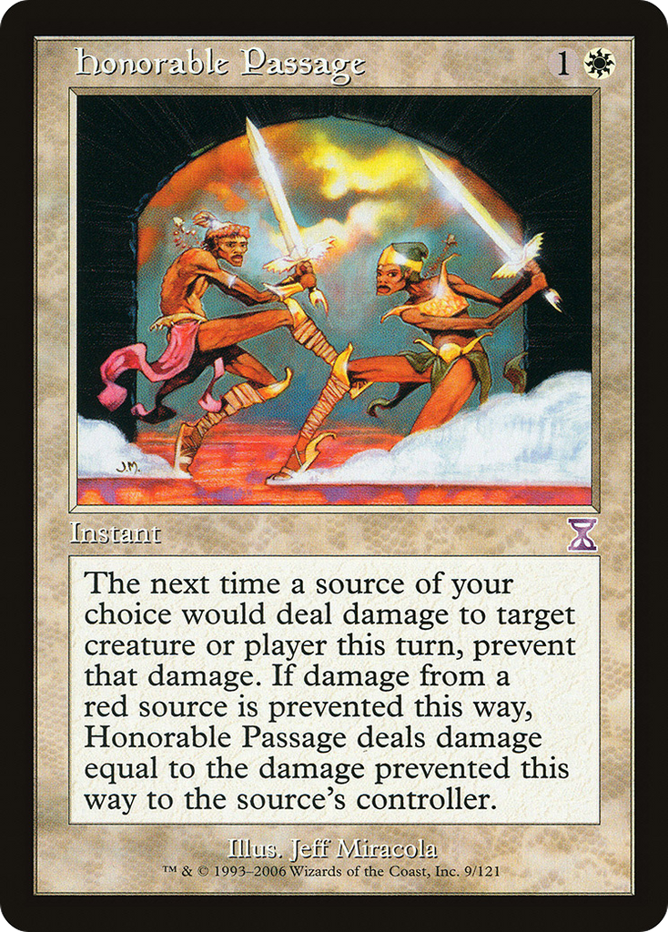 Magic: The Gathering - Honorable Passage - Time Spiral Timeshifted