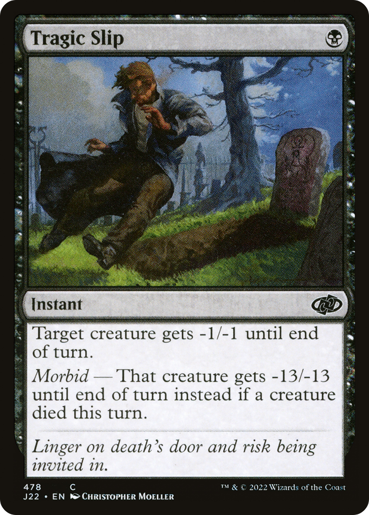 Magic: The Gathering - Tragic Slip - Jumpstart 2022