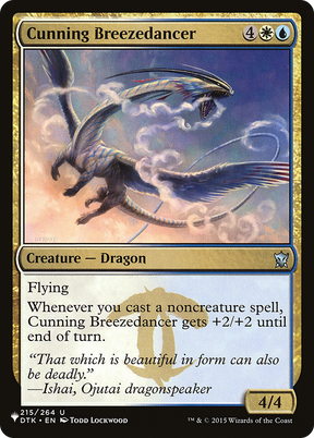Magic: The Gathering - Cunning Breezedancer - The List