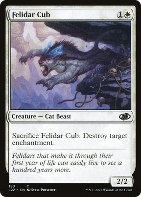 Magic: The Gathering - Felidar Cub - Jumpstart 2022