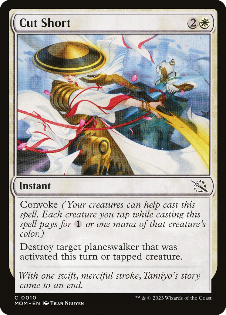 Magic: The Gathering - Cut Short - March of the Machine