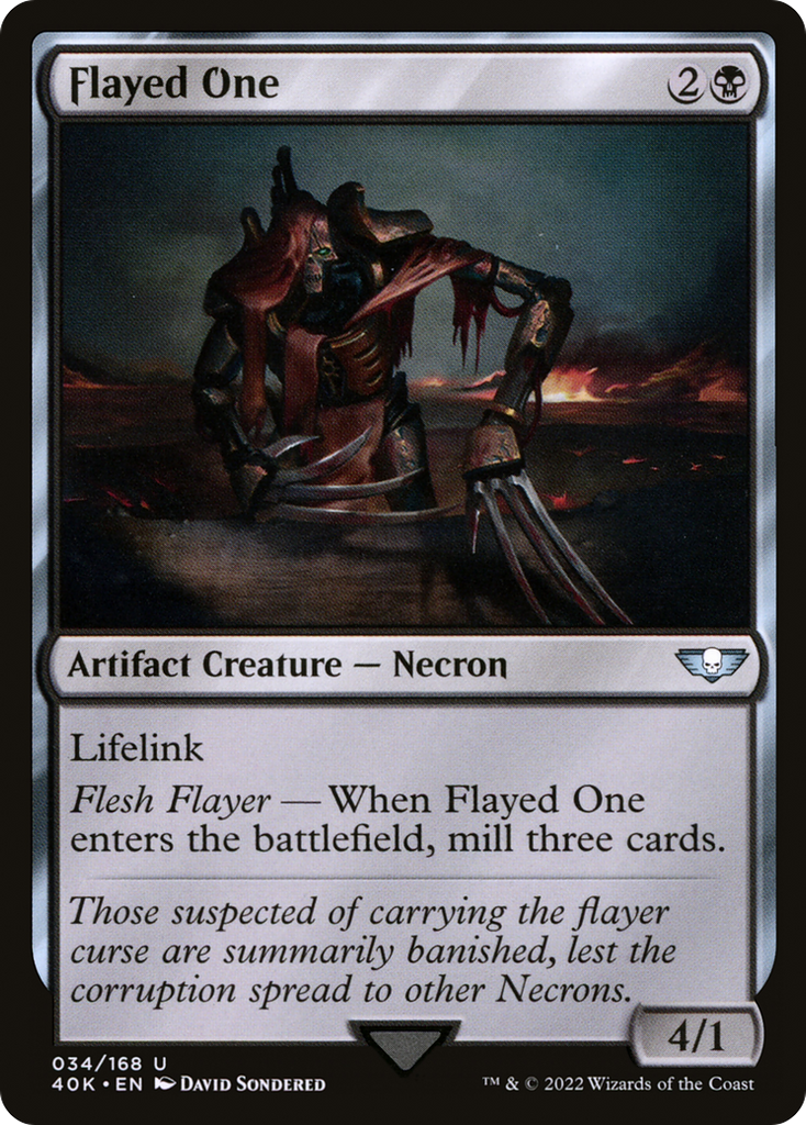 Magic: The Gathering - Flayed One - Warhammer 40000 Commander
